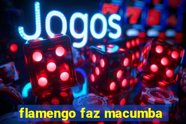 flamengo faz macumba